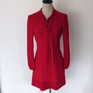 Zara Elegant Red Dress